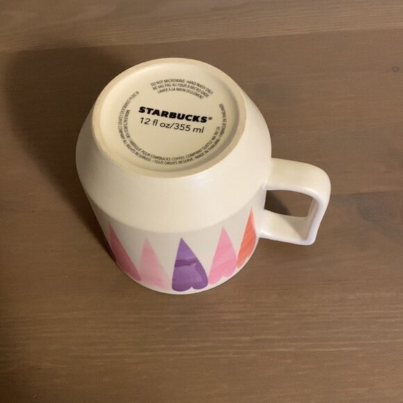 Starbucks “Love” White, Purple, and Pink 12 Oz. Ceramic Mug - Picture 7 of 7